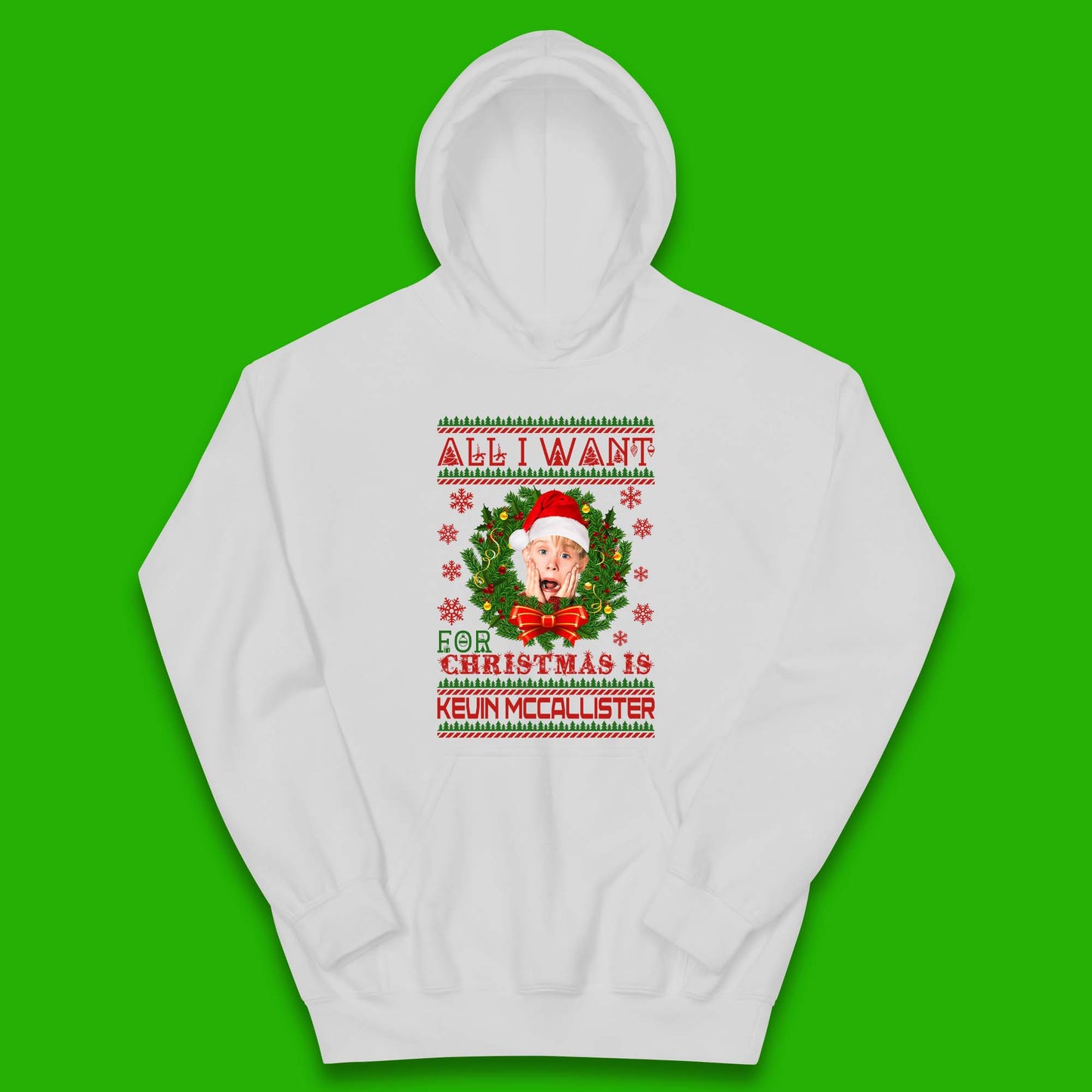 Kevin McCallister Christmas Kids Hoodie