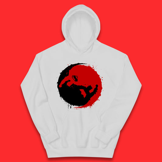 Dc Comics American Superheros Superman And Batman Fictional Movie Character Anime Yin Yang Spoof Kids Hoodie