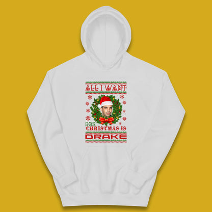 Drake Christmas Kids Hoodie