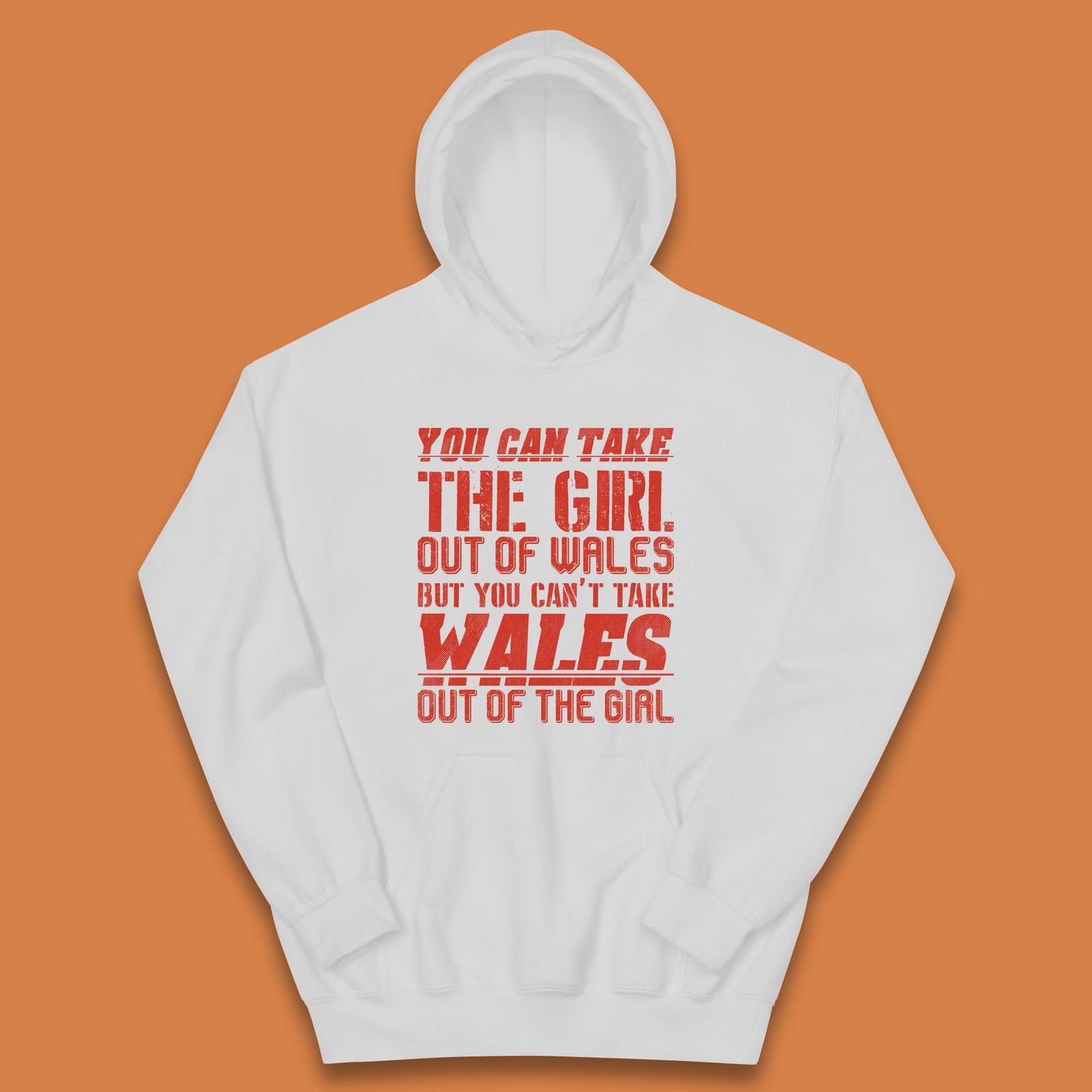 The Girl Out Of Wales Kids Hoodie