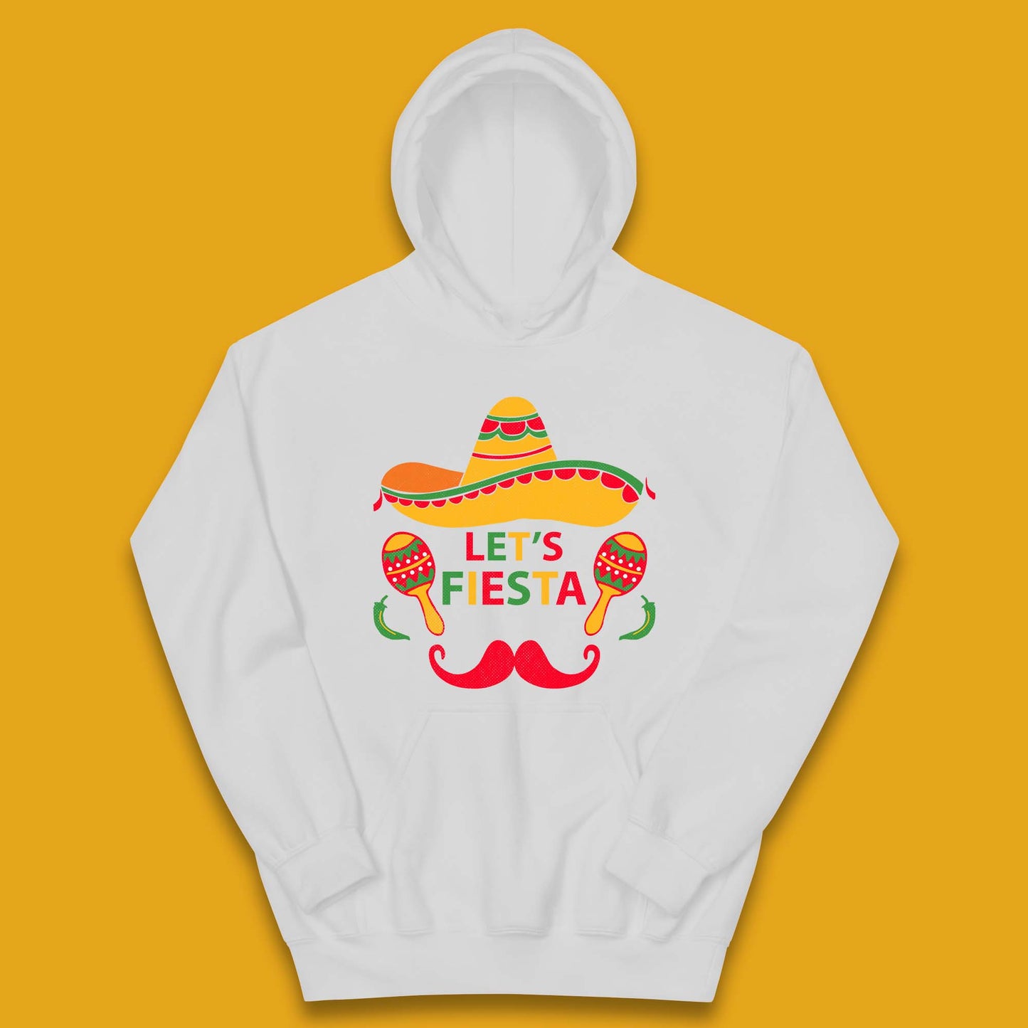 Let's Fiesta Cinco De Mayo Kids Hoodie
