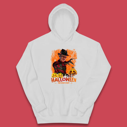 Halloween The Horror Night Freddy Krueger Horror Movie Character Serial Killer Kids Hoodie