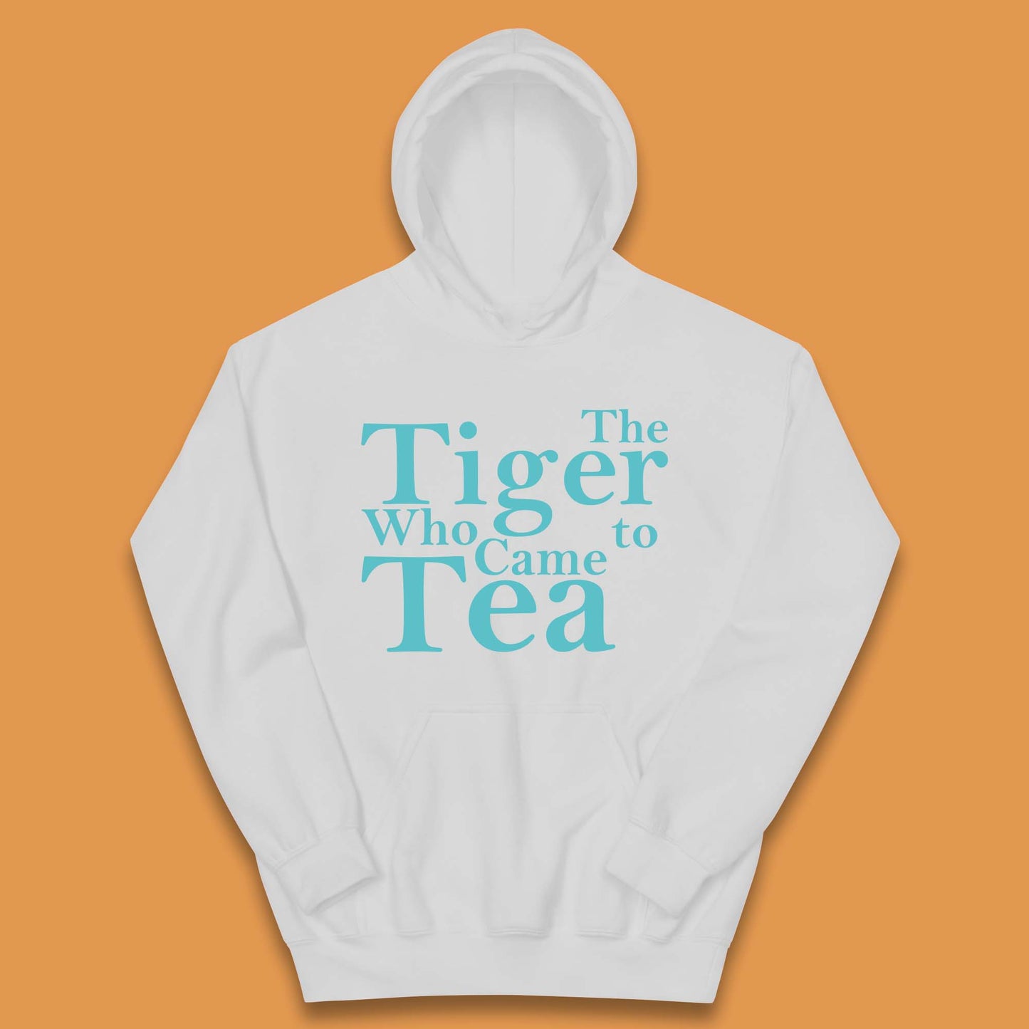 The Tiger Who Came To Tea Story Book Kids Hoodie