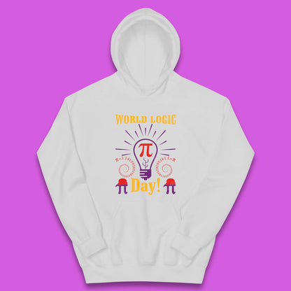 World Logic Day Kids Hoodie