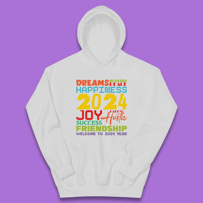 Welcome To 2024 Year Kids Hoodie