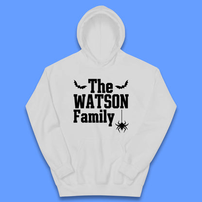 Personalised Halloween Family Your Name Horror Scary Spooky Matching Costume Kids Hoodie