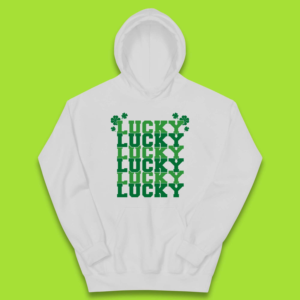 Lucky St Patrick's Day Kids Hoodie