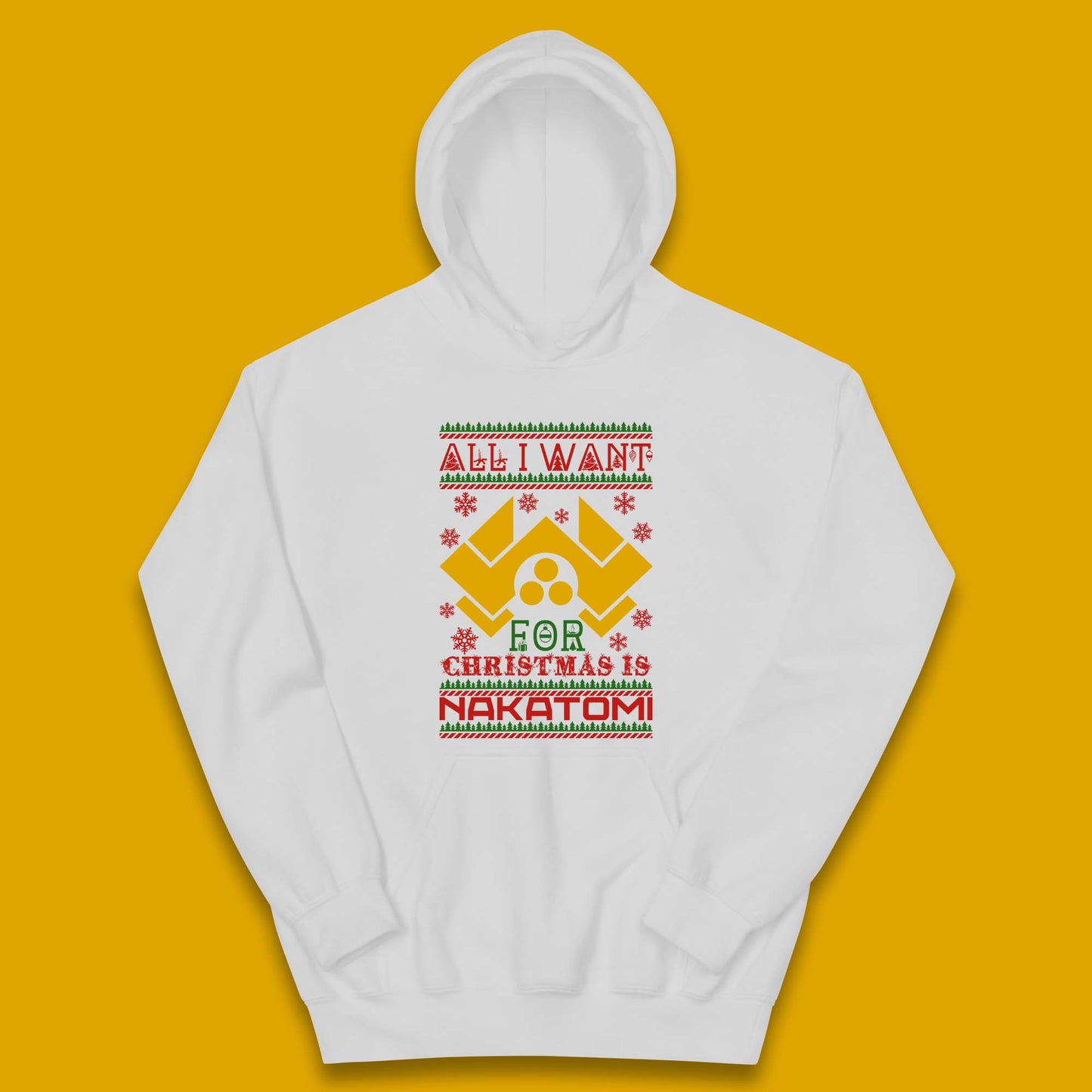 Want Nakatomi For Christmas Kids Hoodie