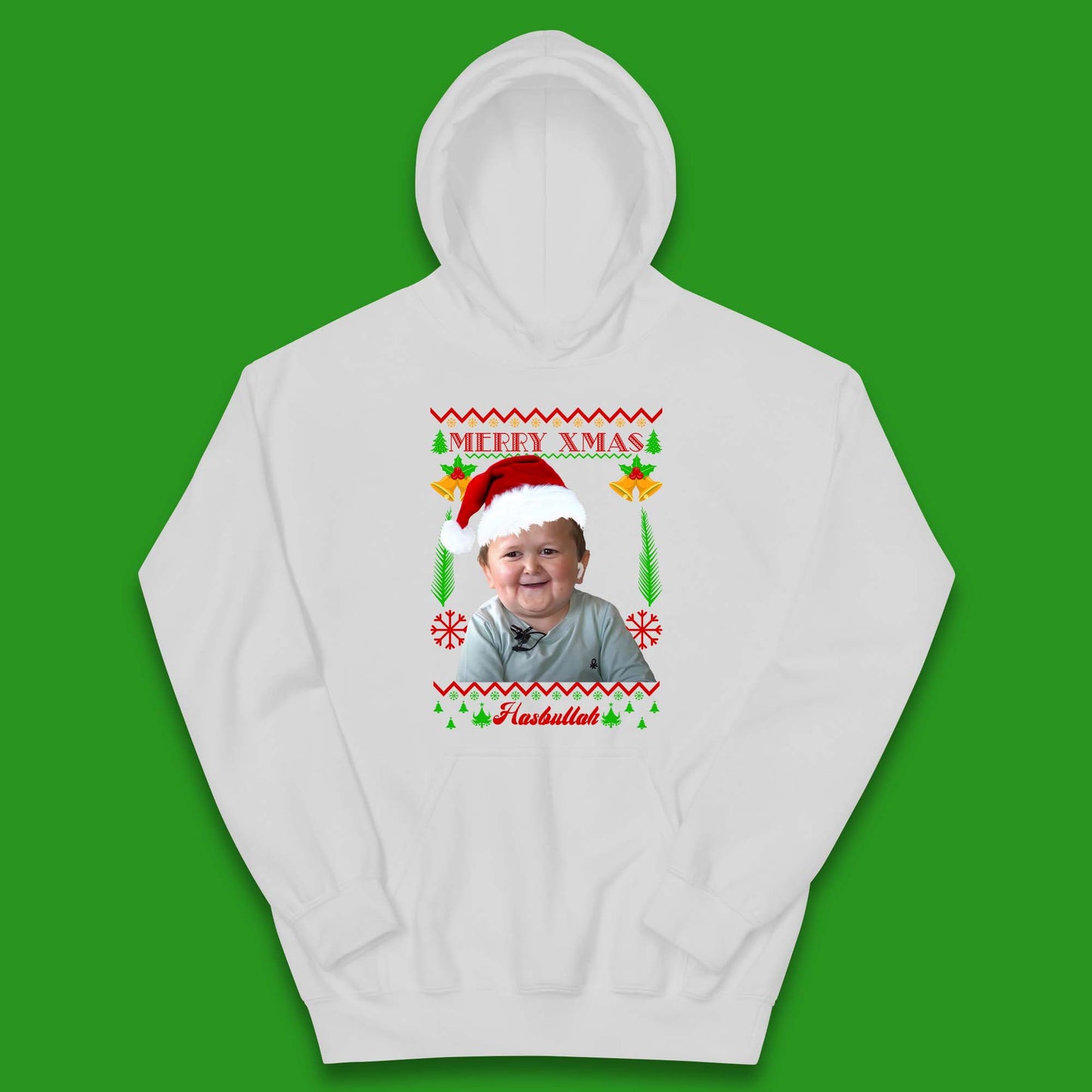 Merry Xmas Hasbullah Christmas Kids Hoodie