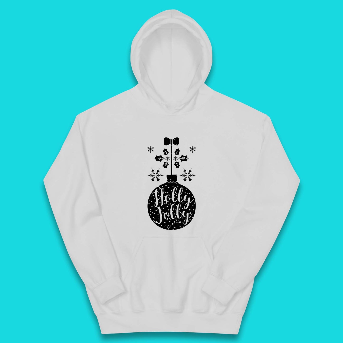 holly jolly christmas hoodie