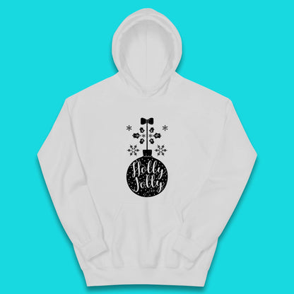 holly jolly christmas hoodie