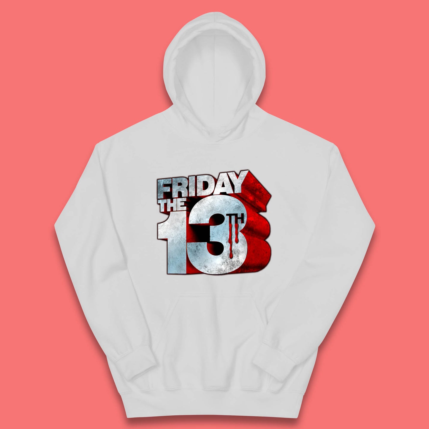 Halloween Friday The 13th Horror Movie Horror Classic 80s Movie Kids Hoodie