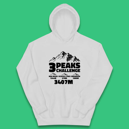 3 Peaks Challenge Kids Hoodie