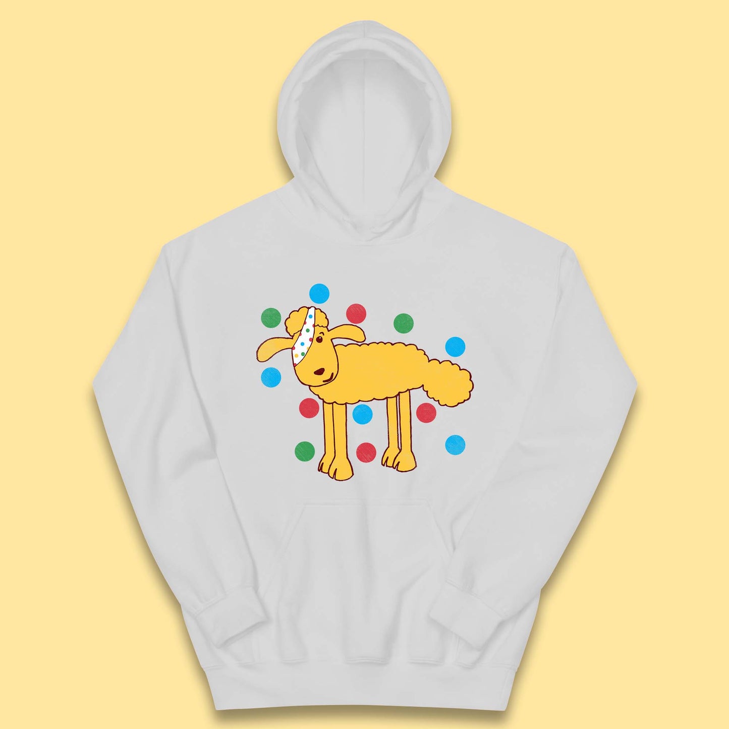 Spotty Pudsey Sheep Children In Need Dotty Spot Charity Raising Pudsey Sheep Kids Hoodie