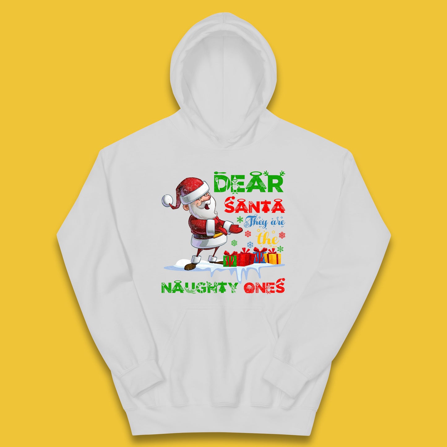 dear santa hoodie