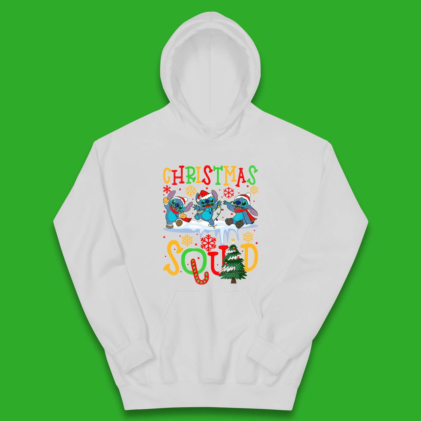 Christmas Stitch Squad Kids Hoodie