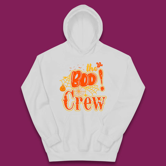 The Boo Crew Halloween Boo Squad Horror Scary Spokky Matching Costume Kids Hoodie