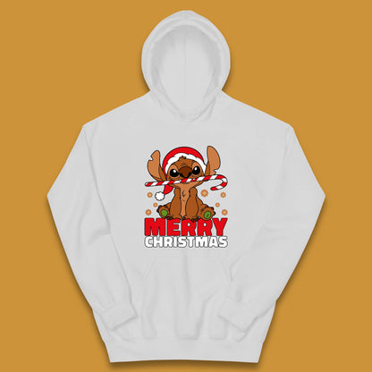 Gingerbread Stitch Christmas Kids Hoodie