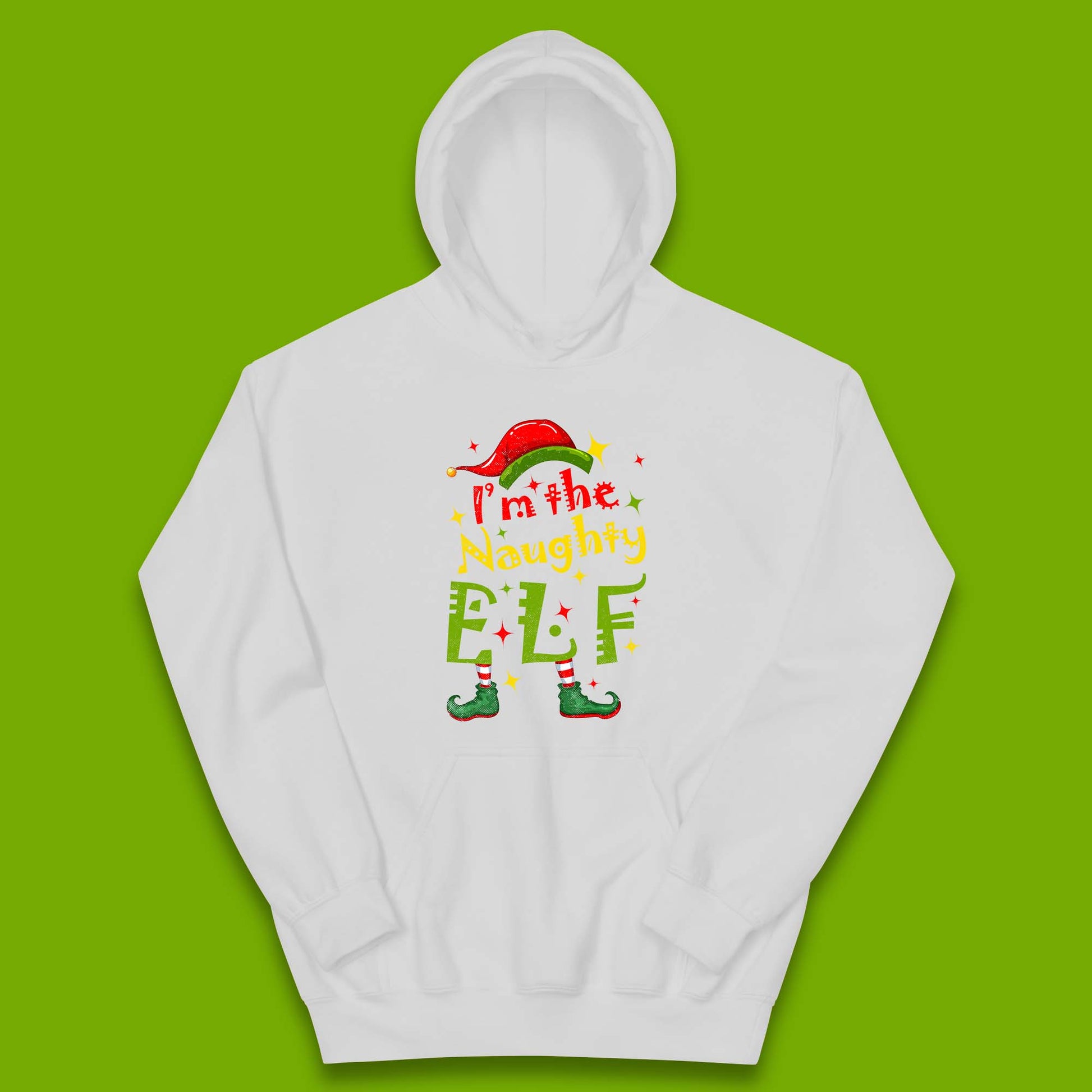 naughty elf hoodie