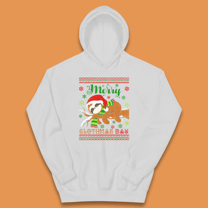 sloth christmas hoodie