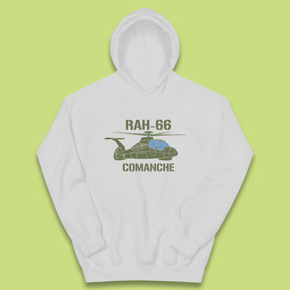 Boeing–Sikorsky RAH-66 Comanche US Army Gunship Attack Helicopter Kids Hoodie