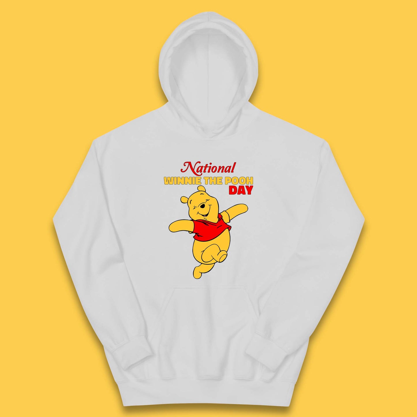 National Winnie The Pooh Day Kids Hoodie