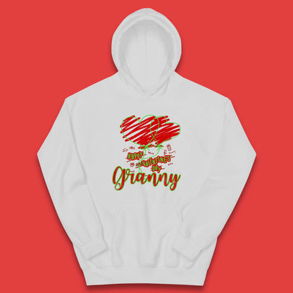 Happy Valentine's Day Granny Kids Hoodie