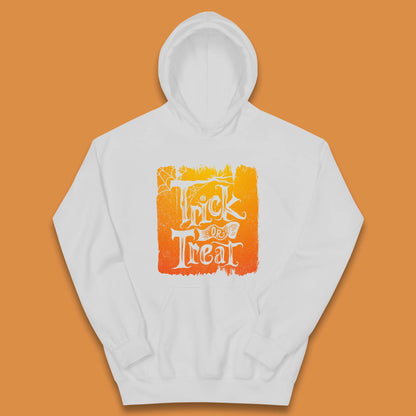 Trick Or Treat Happy Halloween Spooky Season Halloween Vibes Kids Hoodie