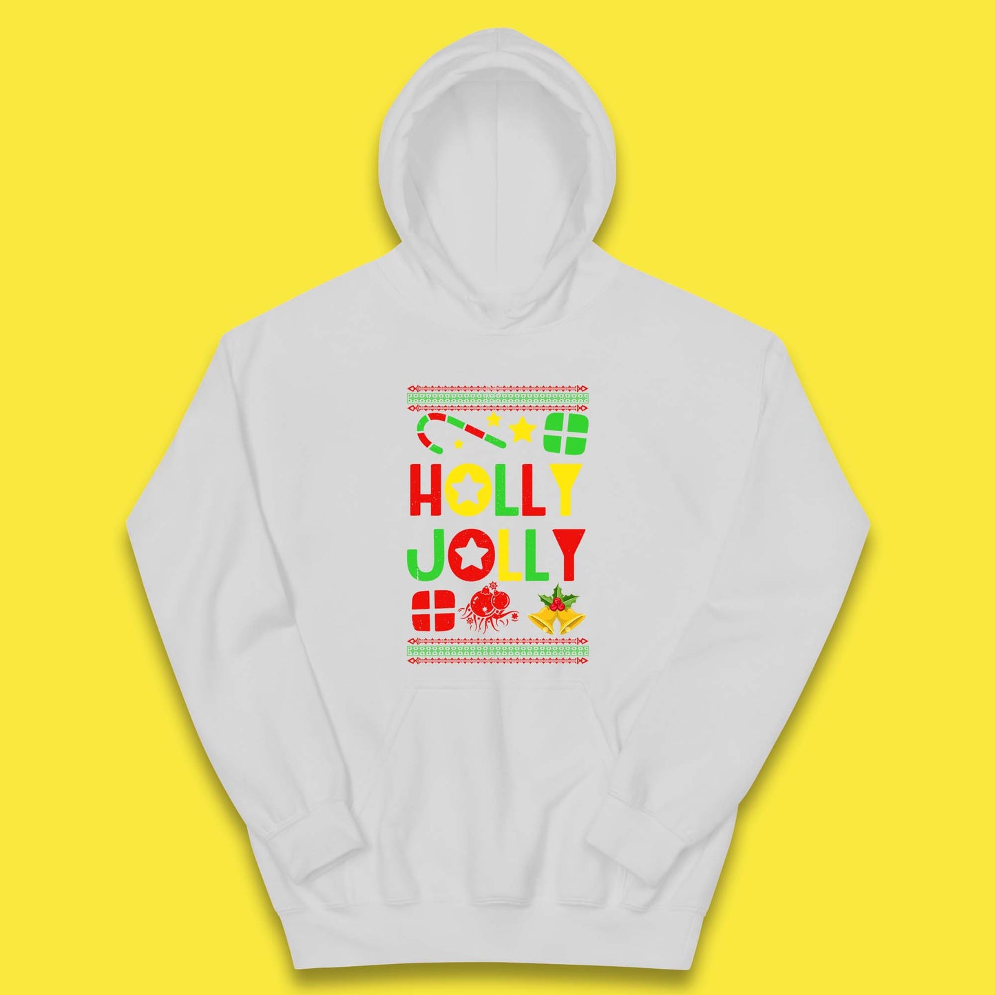 holly jolly christmas hoodie
