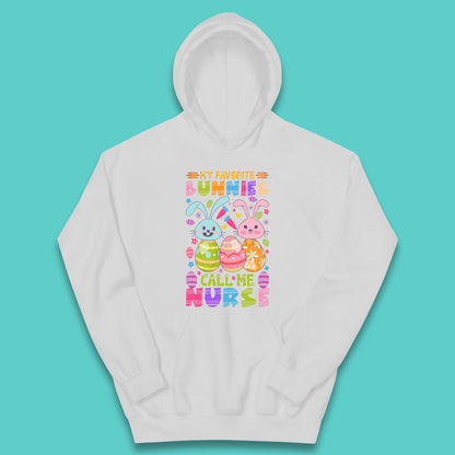 My Favorite Bunnies Call Me Nurse Kids Hoodie