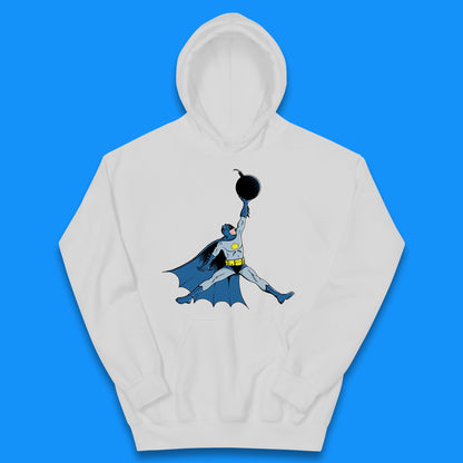 Superhero Batman Jordan Spoof DC Comics Action Adventure Movie Character Kids Hoodie