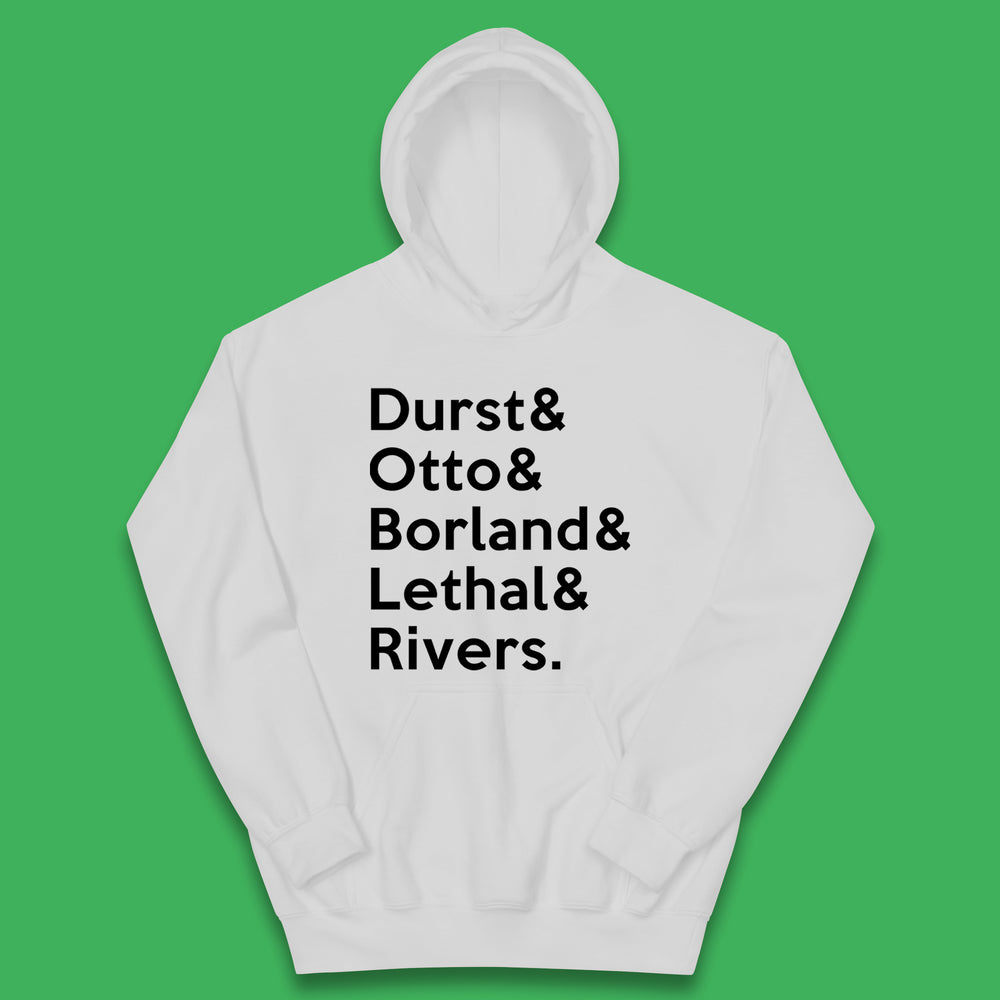 Durst & Otto & Borland & Lethal & Rivers Limp Bizkit Band Kids Hoodie