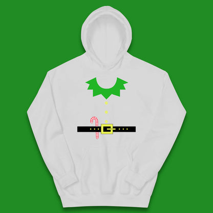 christmas elf costume christmas candy hoodie