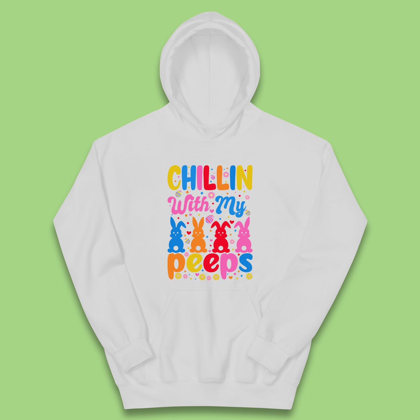 Chillin With My Peeps Kids Hoodie