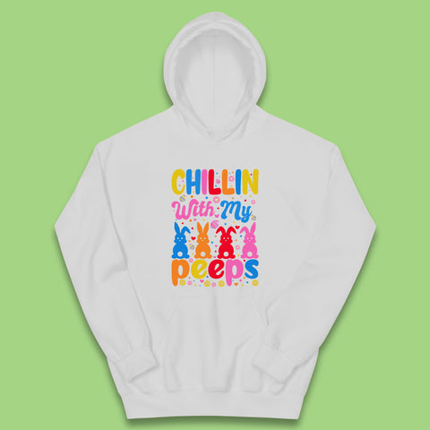 Chillin With My Peeps Kids Hoodie