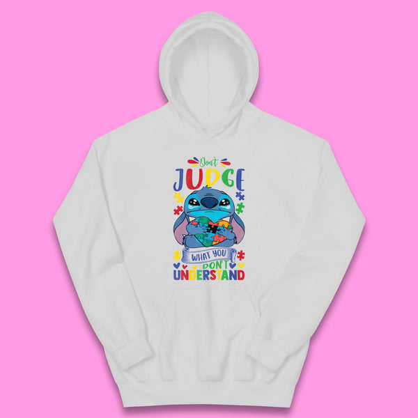 Autism Disney Stitch Kids Hoodie