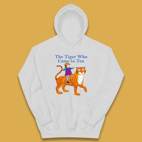 The Tiger Who Came To Tea Book Day Kids Hoodie