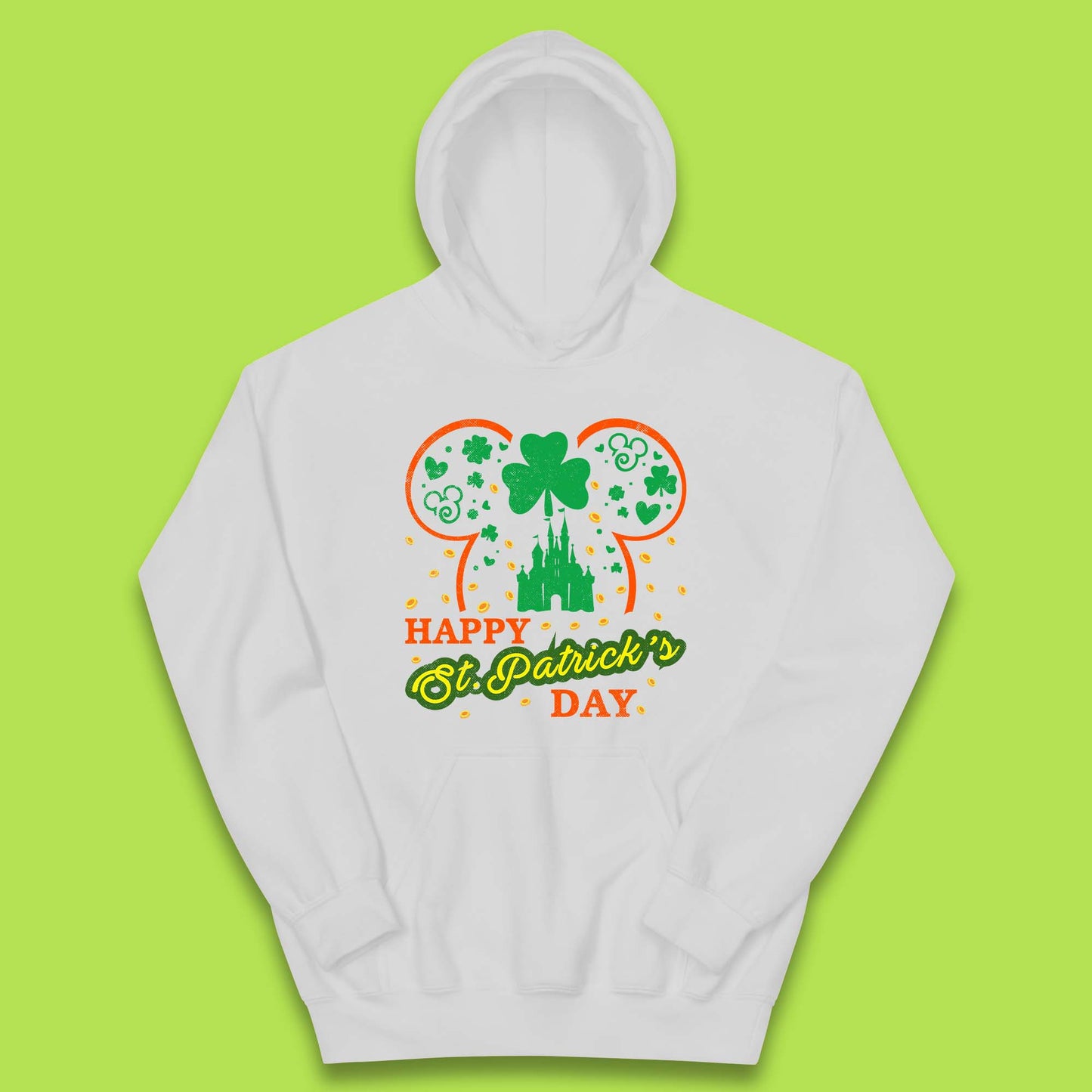 Disney Happy St. Patrick's Day Kids Hoodie