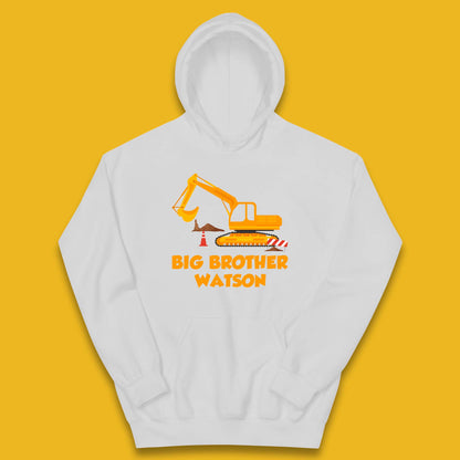 Personalised Big Brother Your Name Promoted To Big Brother Siblings Announcement Gift Kids Hoodie