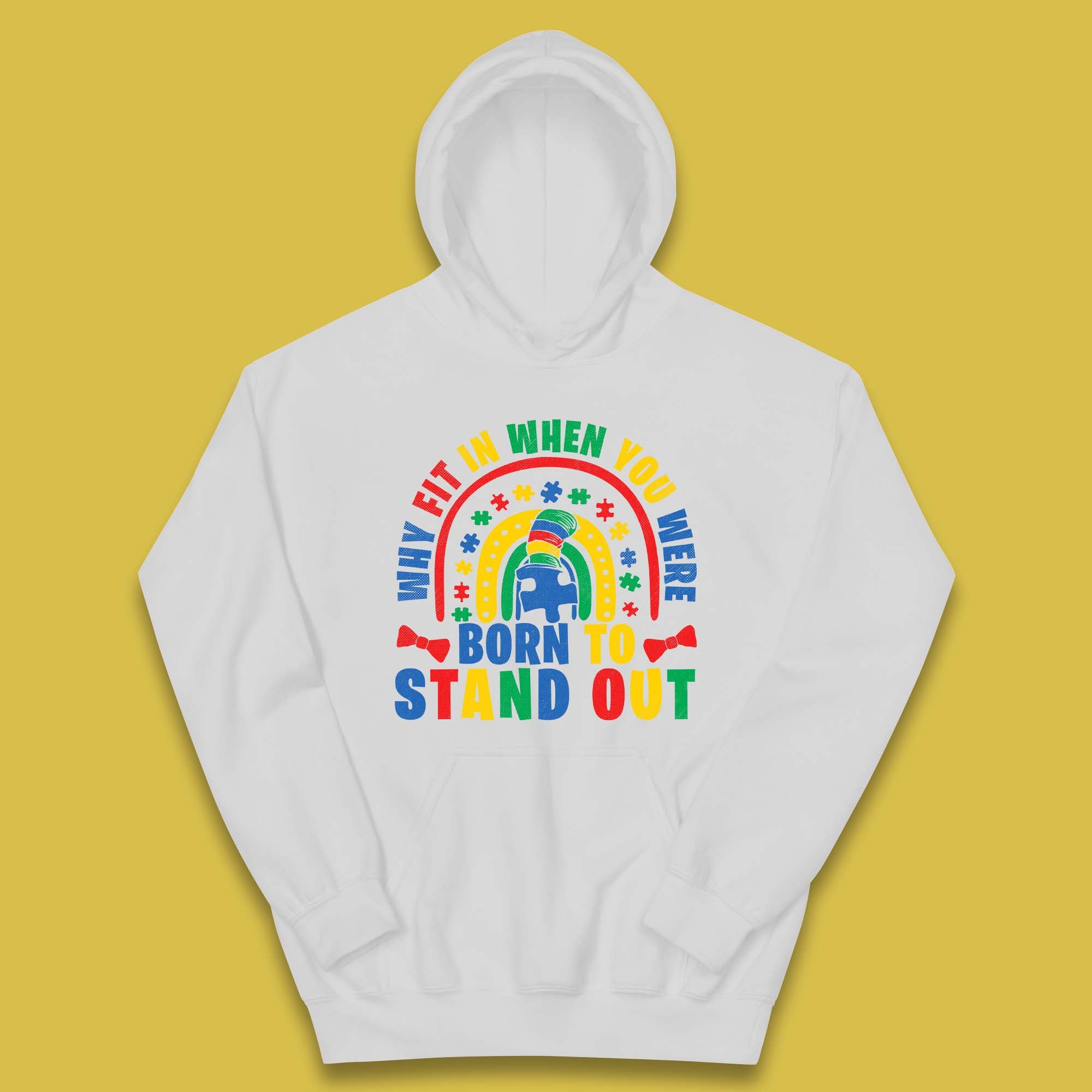 You Were Born To Stand Out Kids Hoodie