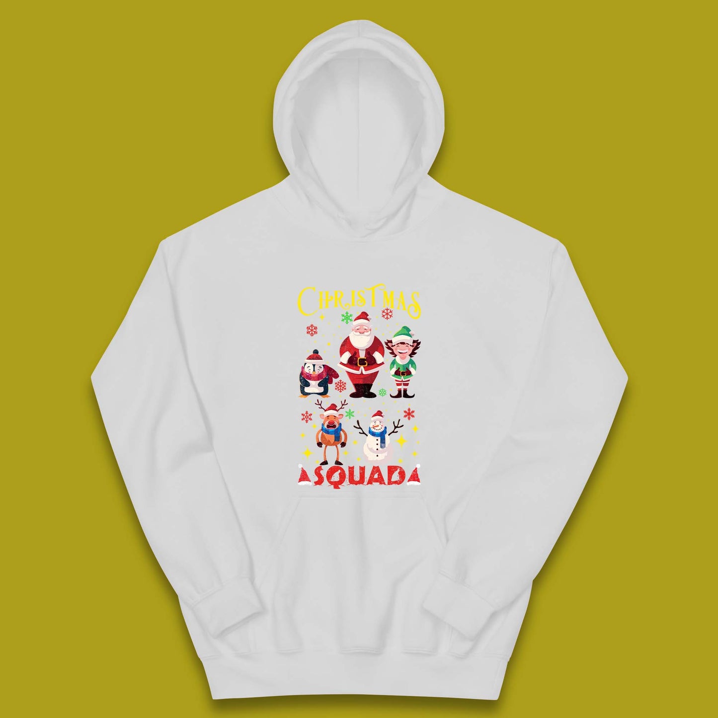 Christmas Squad Kids Hoodie