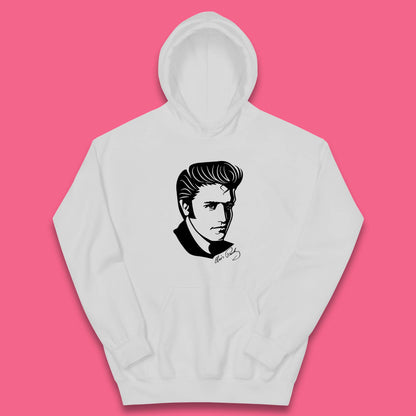 Elvis Presley American Singer King Of Rock And Roll Elvis Presley Lovers Kids Hoodie