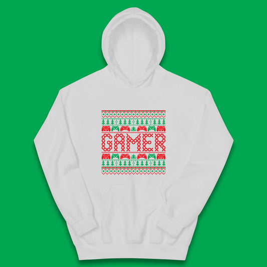 christmas game controller hoodie
