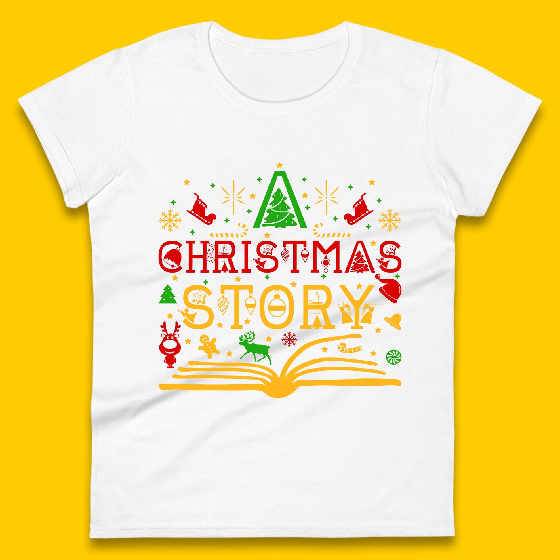 a christmas story womens tee