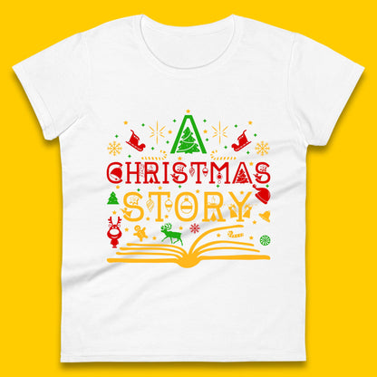 a christmas story womens tee