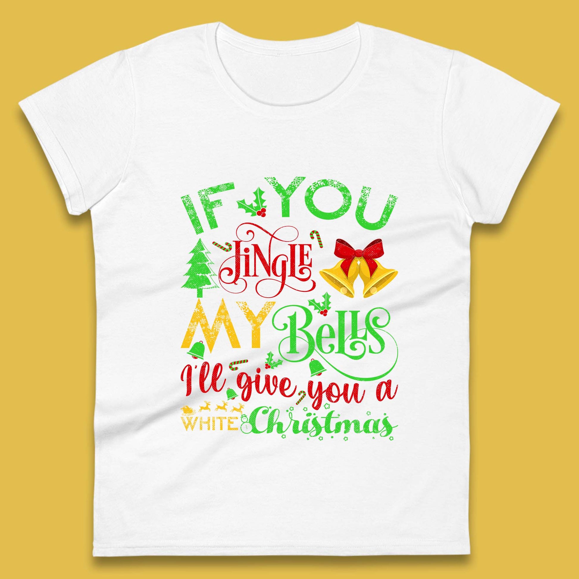 jingle bells funny t shirt