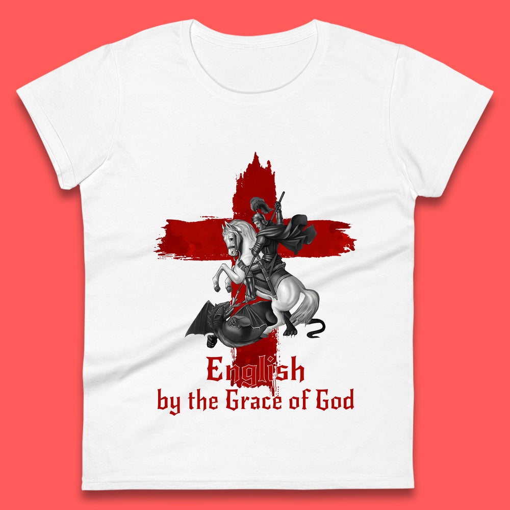 St George & The Dragon Womens T-Shirt