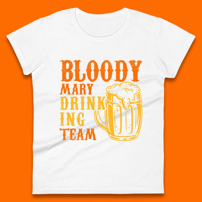 Bloody Marry Drinking Team Womens T-Shirt