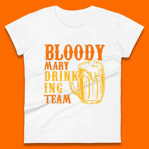 Bloody Marry Drinking Team Womens T-Shirt