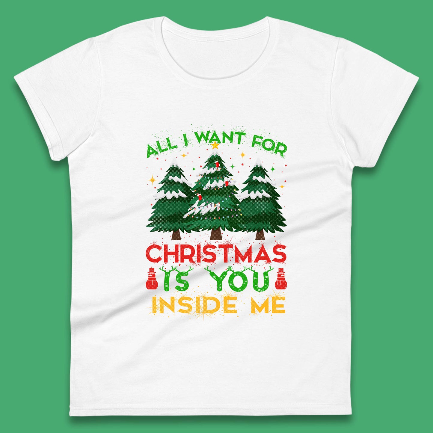 christmas tree womens top